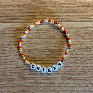 COPY - Beaded bracelet Chiefs style